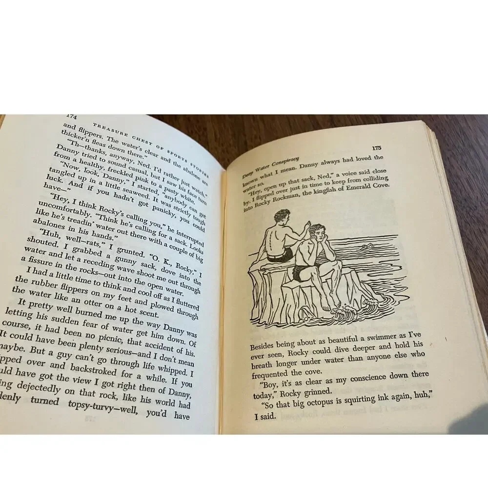 Teen-Age Treasure Chest of Sports Stories Charles Coombs‎ Vintage HC